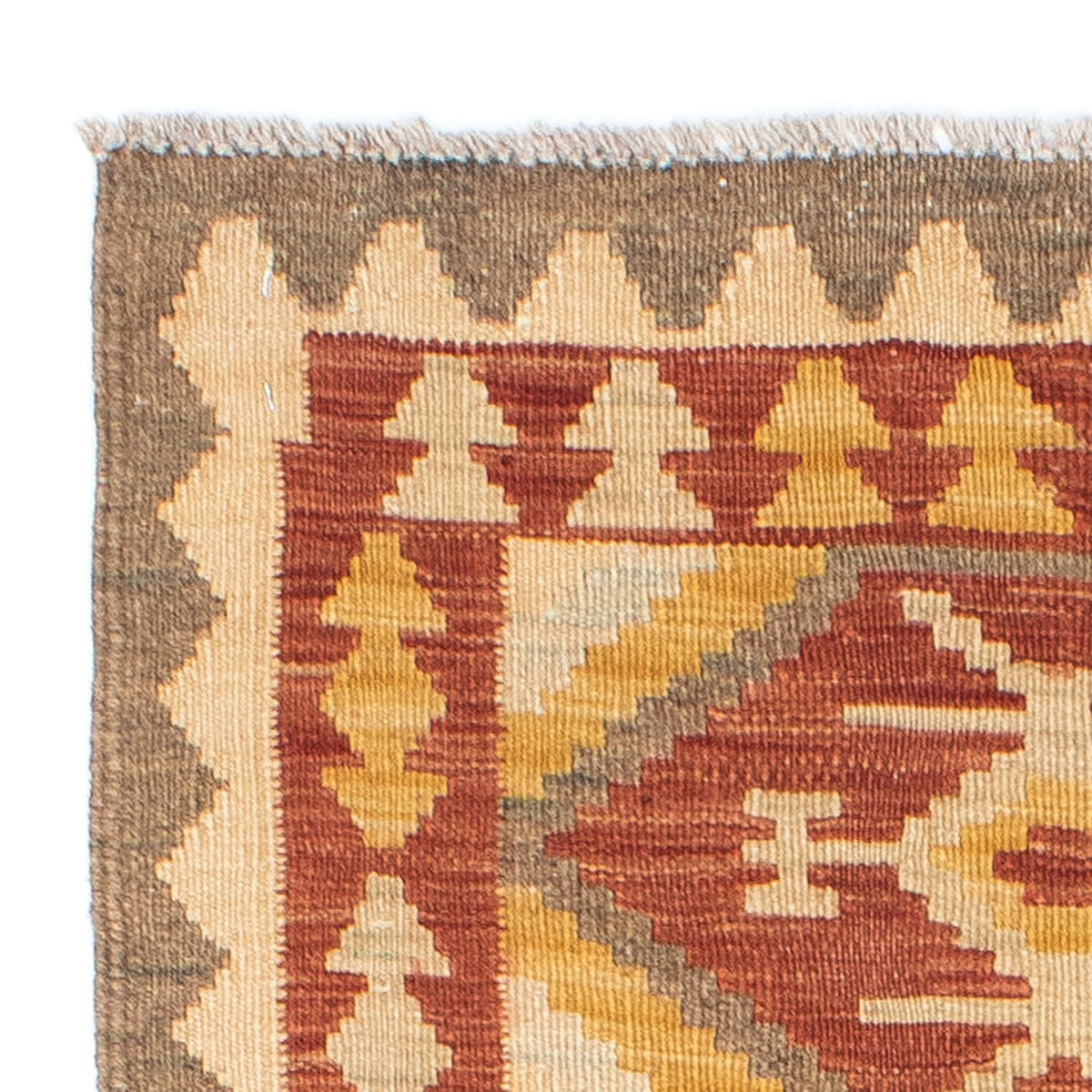 Kelim Teppich - Oriental 190 x 71 cm - beige