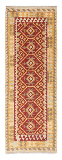 Kelim Teppich - Oriental 203 x 71 cm - rot