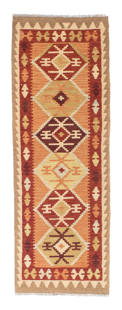 Kelim Teppich - Oriental 64 x 201 cm - hellbraun
