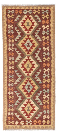 Kelim Teppich - Oriental 192 x 76 cm - braun