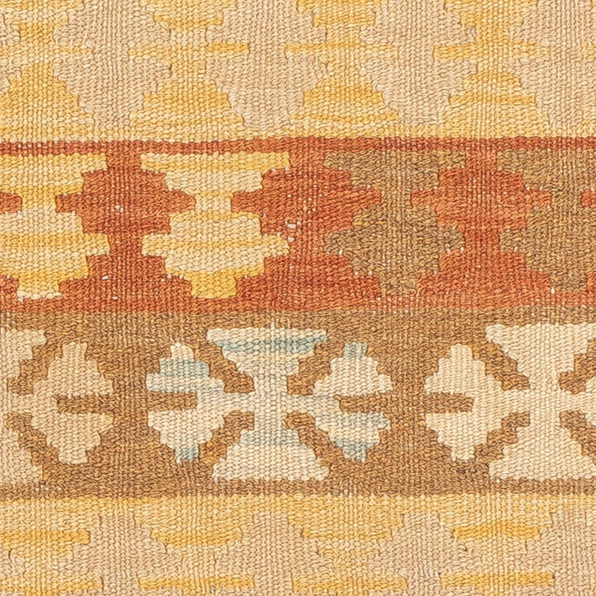 Kelim Teppich - Splash 194 x 65 cm - mehrfarbig