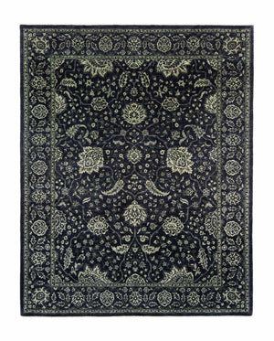 Ziegler Teppich - Modern 309 x 246 cm - dunkelblau