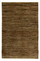 Gabbeh Teppich - Indus 113 x 78 cm - dunkelbraun