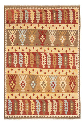 Kelim Teppich - Splash 294 x 199 cm - mehrfarbig