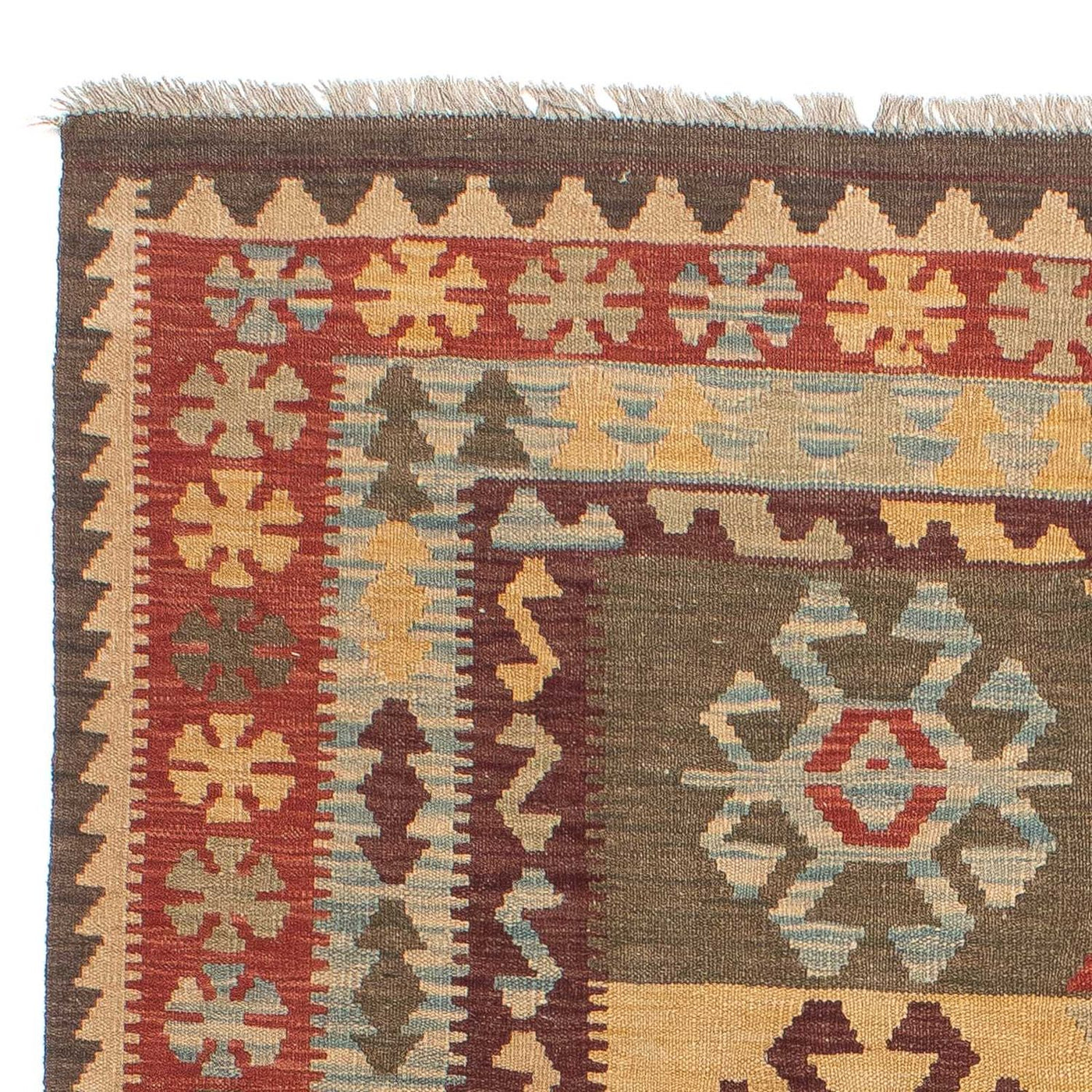 Kelim Fars Teppich 196x151cm
