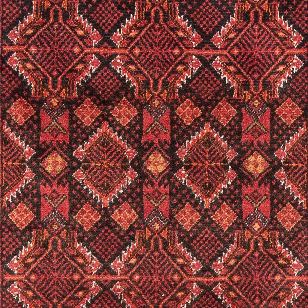 Belutsch Teppich 194 x 101 cm - rot