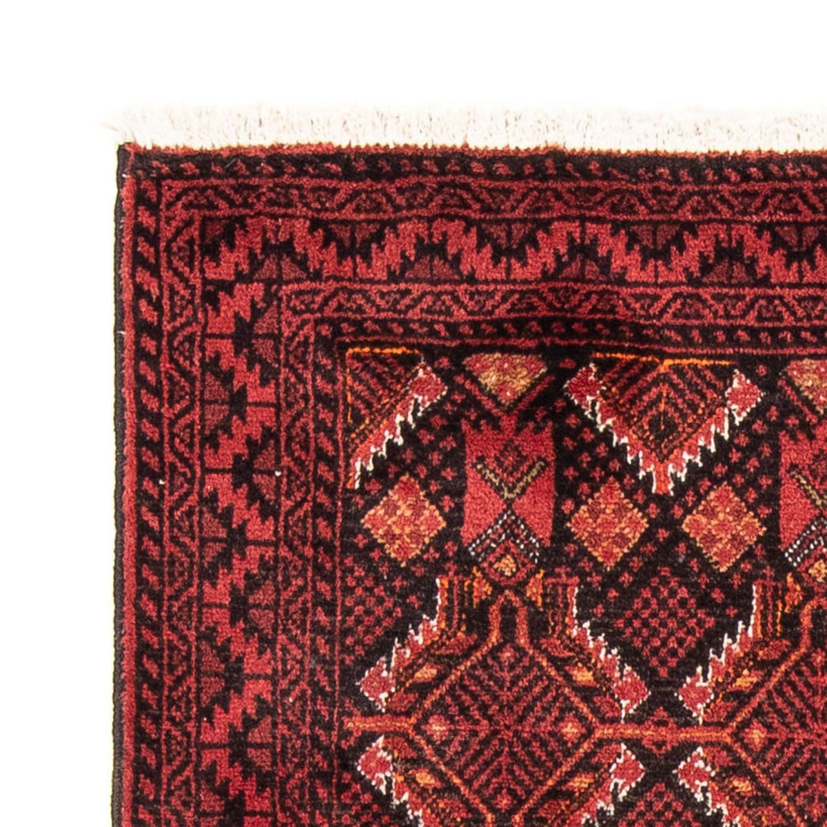 Belutsch Teppich 194 x 101 cm - rot