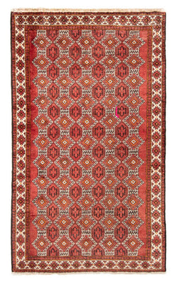 Belutsch Teppich 223 x 131 cm - rot