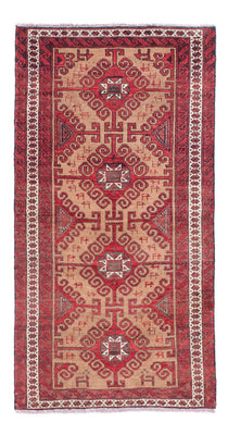 Belutsch Teppich 140 x 76 cm - rot
