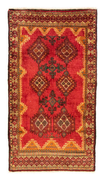 Belutsch Teppich 111 x 202 cm - rot