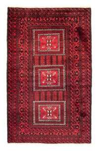 Belutsch Teppich 217 x 121 cm - rot