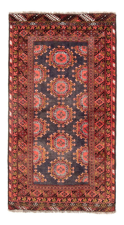 Belutsch Teppich 105 x 194 cm - hellrot