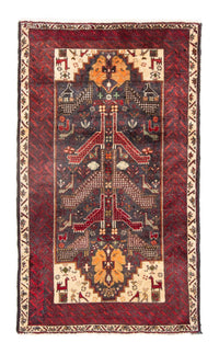 Belutsch Teppich 175 x 97 cm - rot
