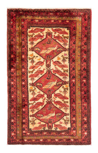 Belutsch Teppich 224 x 134 cm - rot