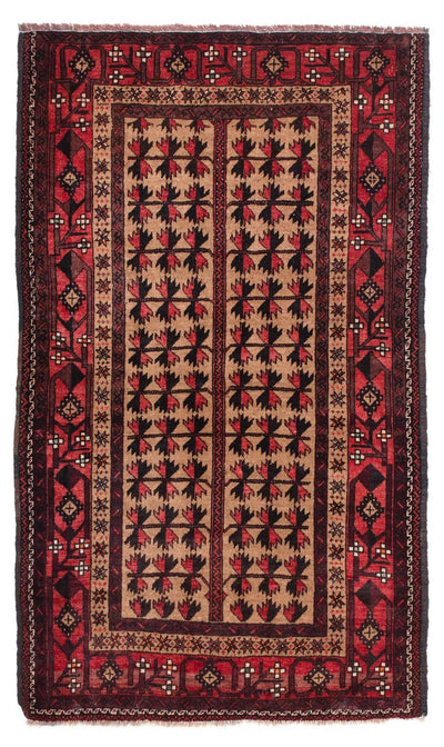 Belutsch Teppich 98x156cm - Orientteppich