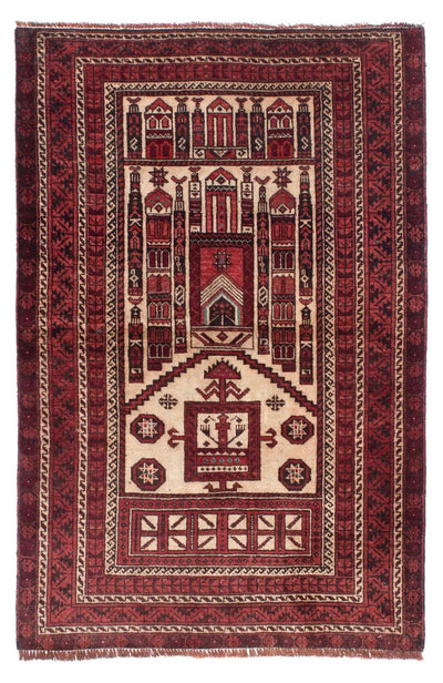 Belutsch Teppich 89x138cm - Orientteppich