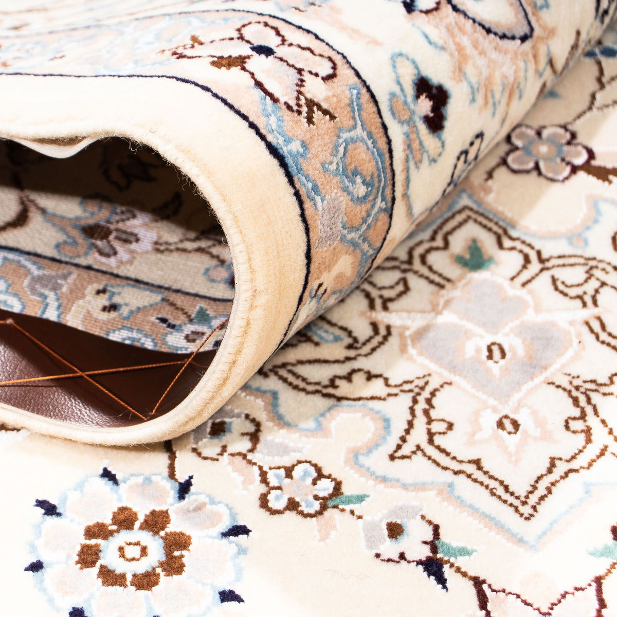 Perserteppich - Nain - Premium 255 x 171 cm Wohnzimmer Teppich