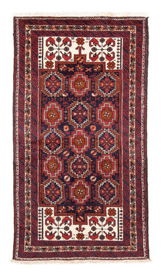 Belutsch Teppich 193 x 101 cm - rot