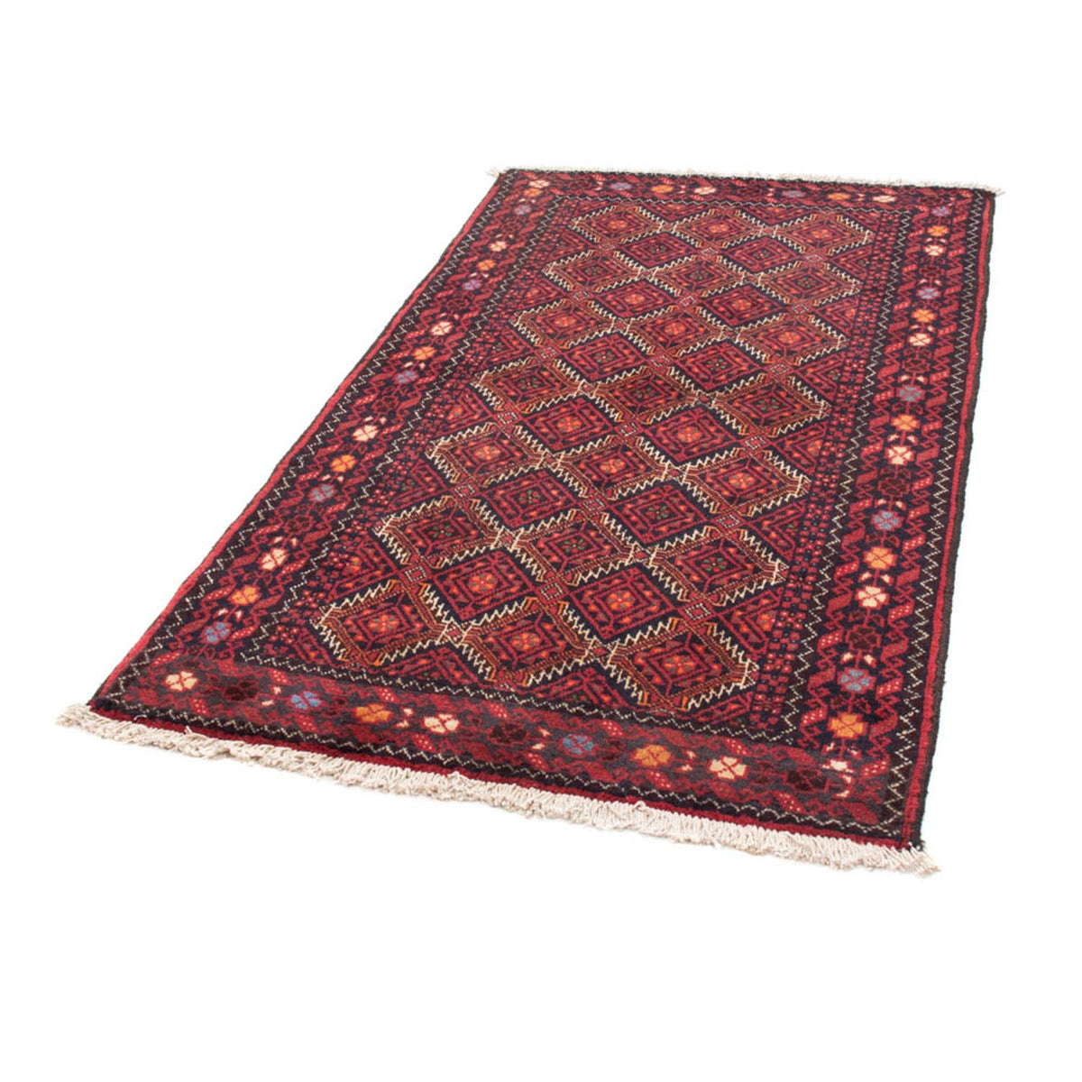 Belutsch Teppich 175 x 95 cm - rot