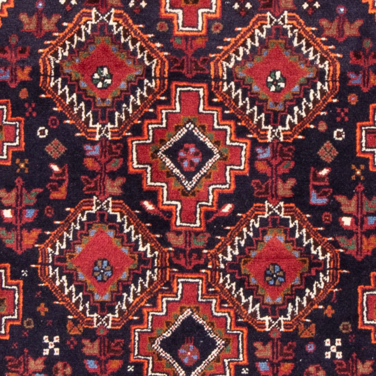 Belutsch Teppich 185 x 103 cm - dunkelblau