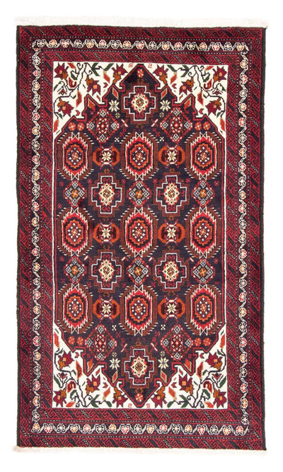 Belutsch Teppich 110 x 196 cm - dunkelblau