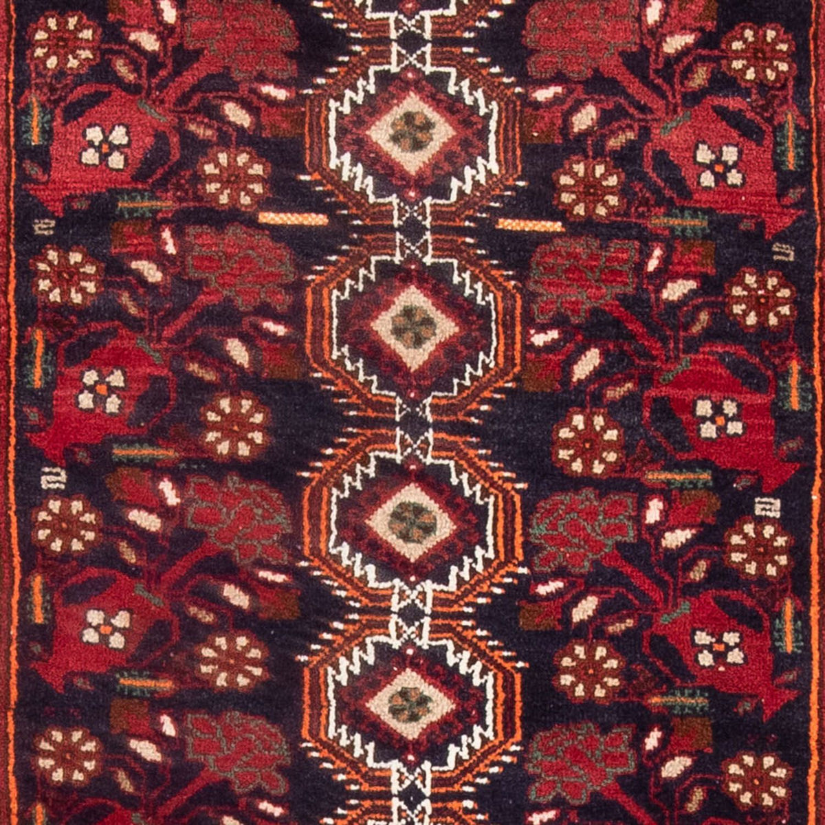 Belutsch Teppich 199 x 99 cm - rot