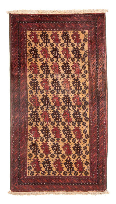 Belutsch Teppich 83 x 150 cm - beige