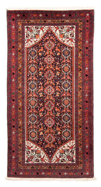 Belutsch Teppich 106 x 210 cm - rot