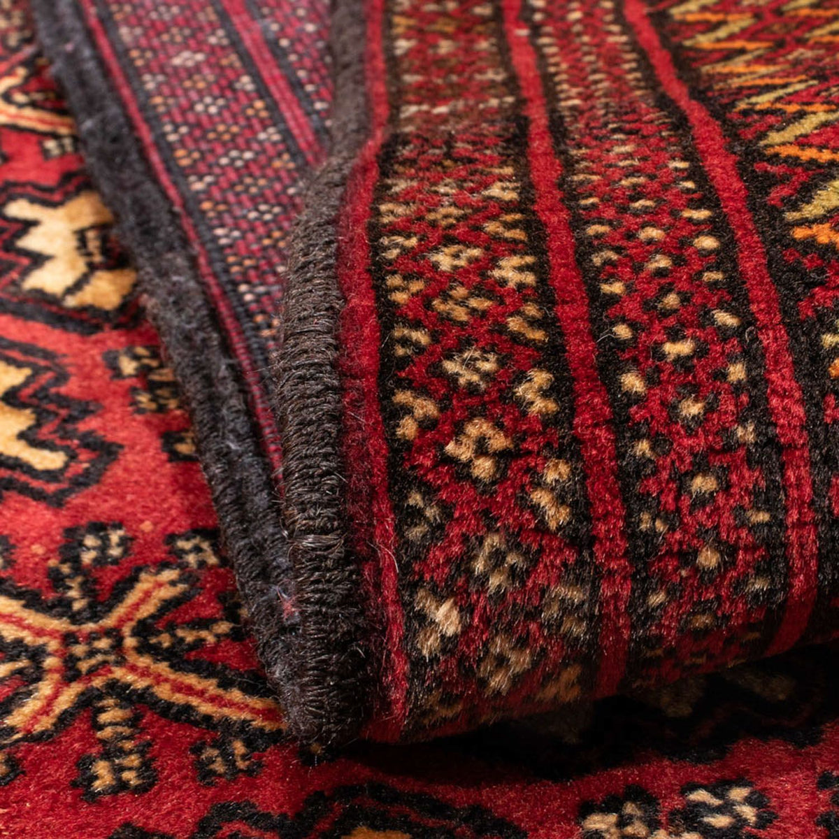Belutsch Teppich 200 x 106 cm - rot