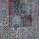 Patchwork Teppich 291 x 194 cm