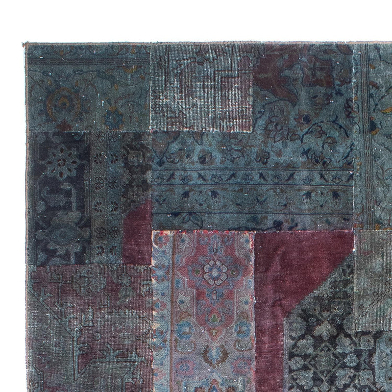 Patchwork Teppich 291 x 194 cm