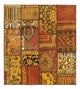Patchwork Teppich 151x142cm - Orientteppich