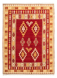 Kelim Teppich - Oriental 252 x 178 cm - dunkelrot