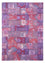Patchwork Teppich 291 x 210 cm