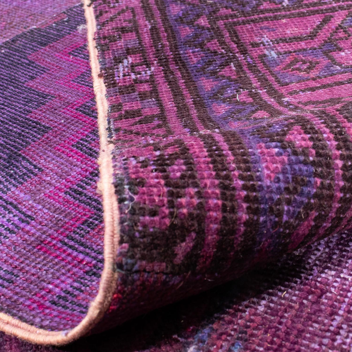 Patchwork Teppich 307 x 240 cm