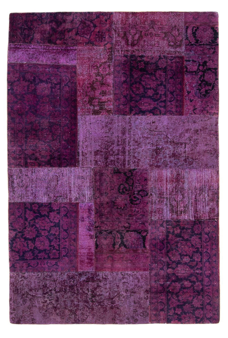 Patchwork Teppich 271 x 180 cm