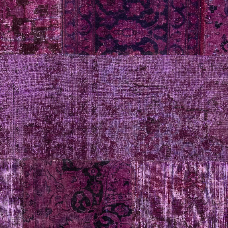 Patchwork Teppich 271 x 180 cm