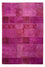 Patchwork Teppich 271 x 182 cm