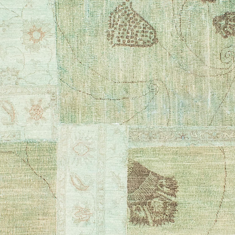 Patchwork Teppich 292 x 190 cm