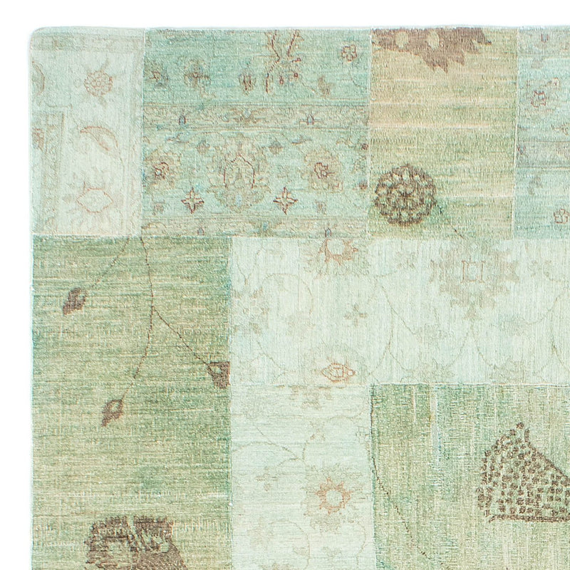 Patchwork Teppich 292 x 190 cm