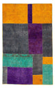Patchwork Teppich 237x146cm - Orientteppich