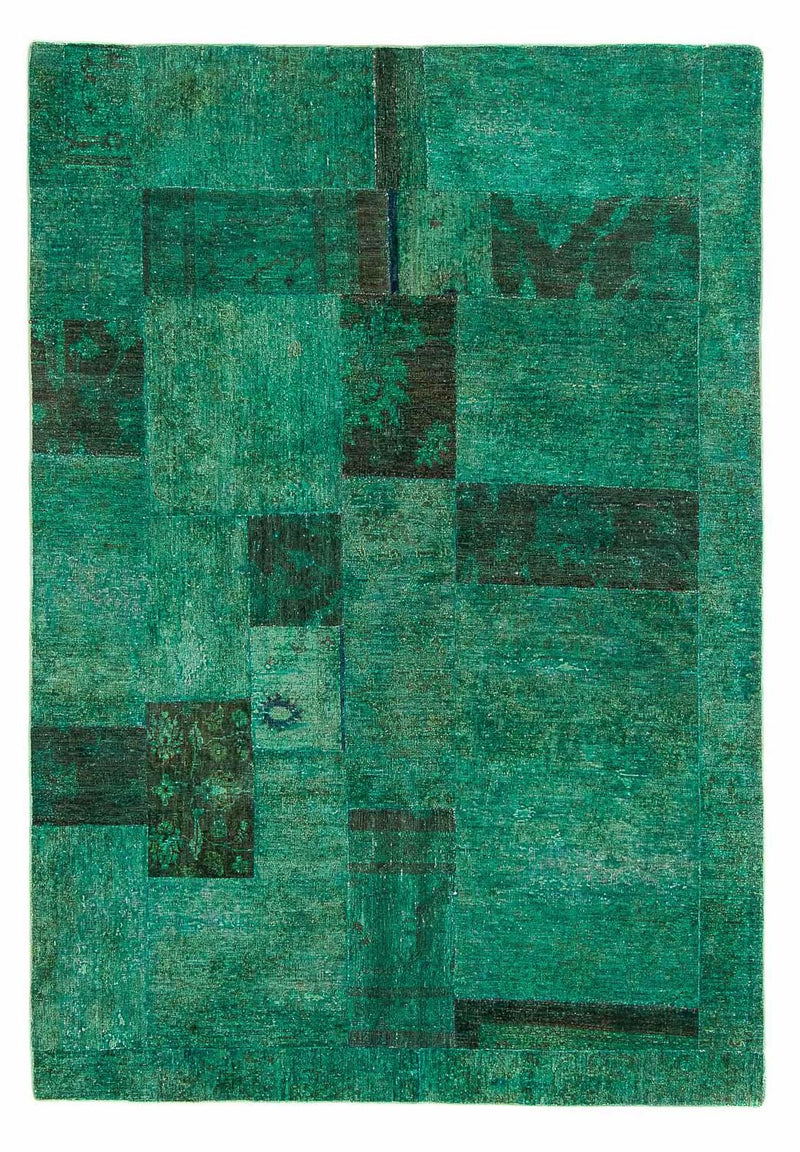 Patchwork Teppich 237 x 156 cm