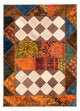 Patchwork Teppich 229 x 163 cm