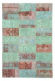 Patchwork Teppich 270x182cm - Orientteppich