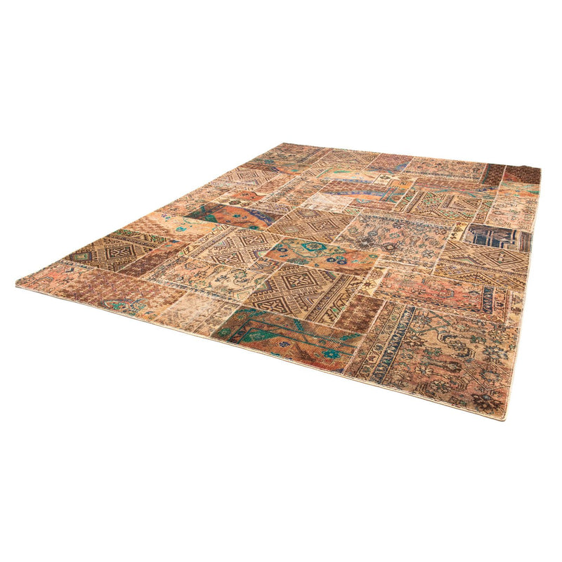 Patchwork Teppich 301 x 239 cm