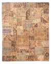 Patchwork Teppich 242x305cm - Orientteppich - Rechteckig / Mehrfarbig / 242 x 305 cm Rechteckig