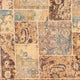 Patchwork Teppich 305 x 242 cm