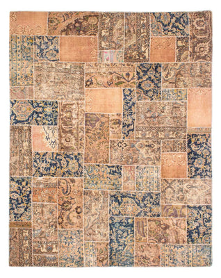 Patchwork Teppich 304 x 242 cm