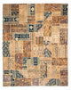 Patchwork Teppich 301x240cm - Orientteppich