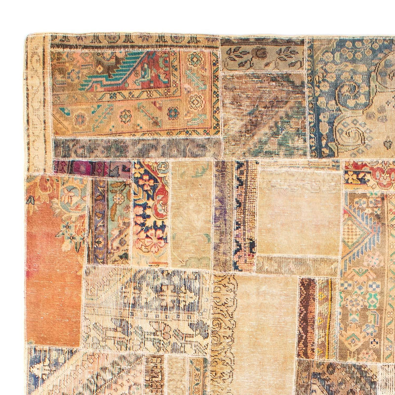 Patchwork Teppich 292 x 230 cm